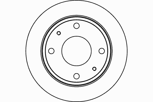 Тормозной диск TEXTAR 92102800