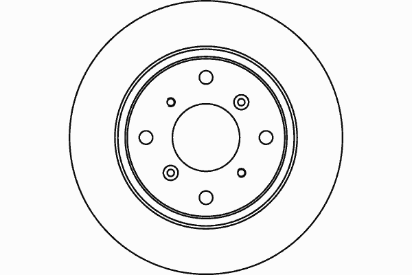 Тормозной диск TEXTAR 92114300