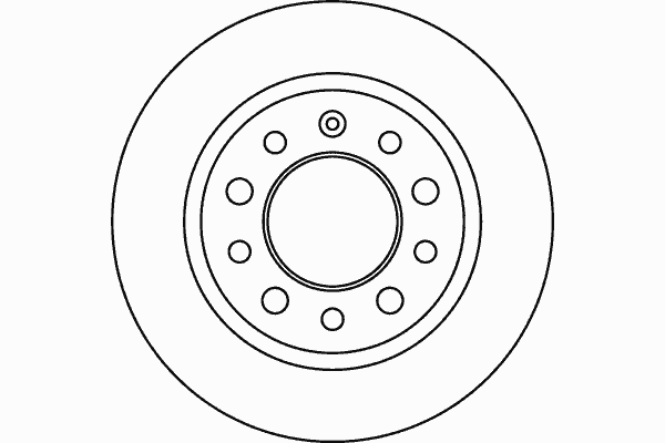 Тормозной диск TEXTAR 92166700