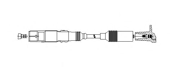 Высоковольтный провод BREMI 171/30