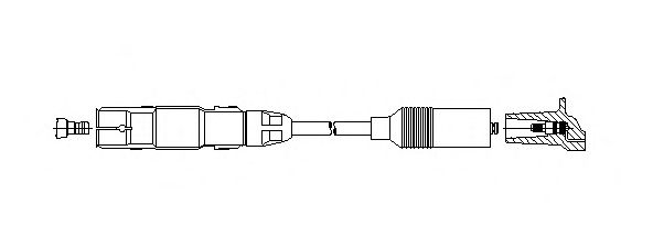 Высоковольтный провод BREMI 195/40
