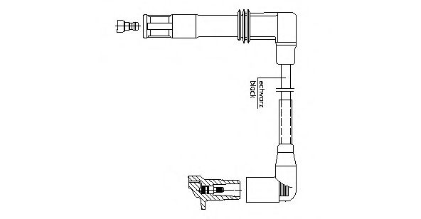 Високовольтний провід BREMI 1A13E47