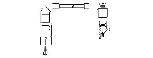 Высоковольтный провод BREMI 201/43