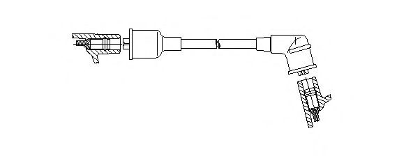 Высоковольтный провод BREMI 3A32/16