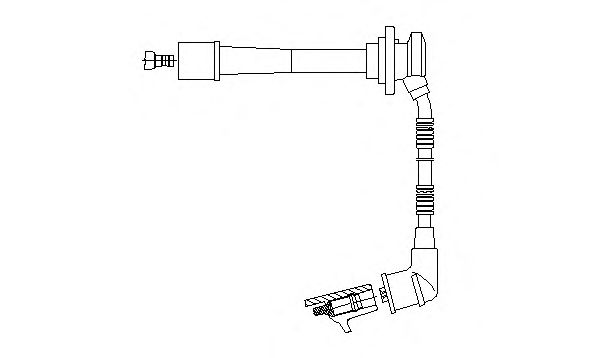 Высоковольтный провод BREMI 3A57F62