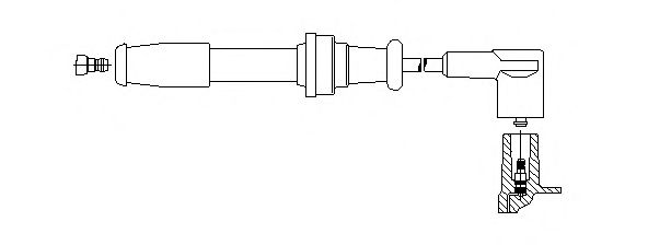 Высоковольтный провод BREMI 648/45