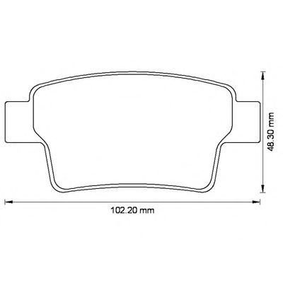 Тормозные колодки JURID 573194J