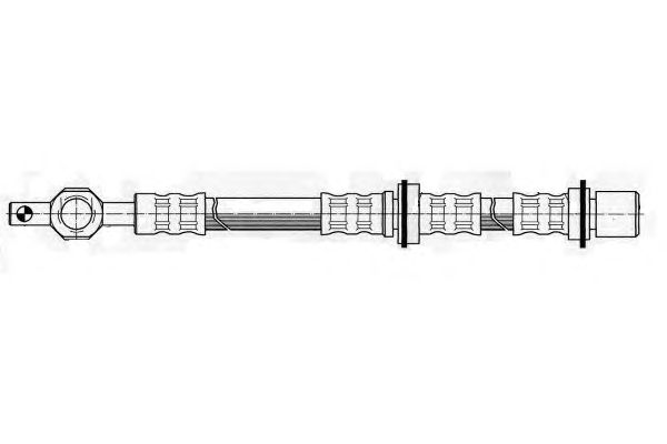 Тормозной шланг FERODO FHY2394