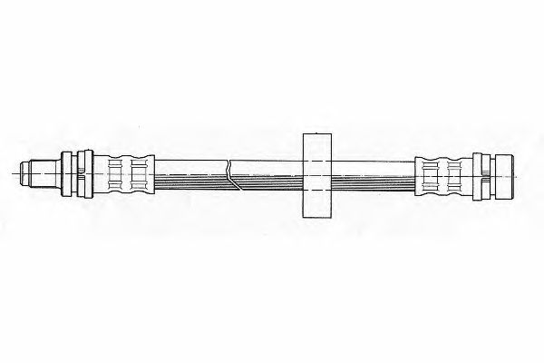 Тормозной шланг FERODO FHY2291