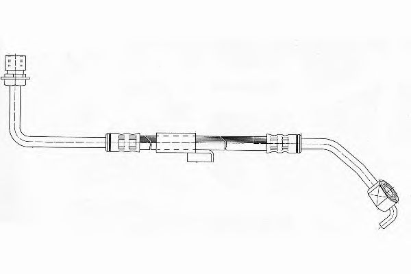 Тормозной шланг FERODO FHY2340