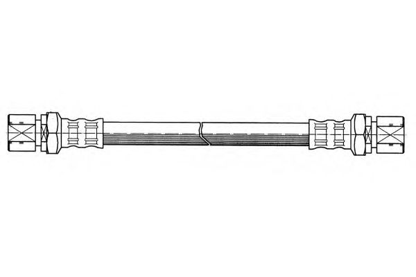 Тормозной шланг FERODO FHY2051