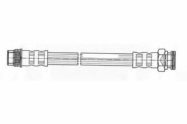 Тормозной шланг FERODO FHY2251