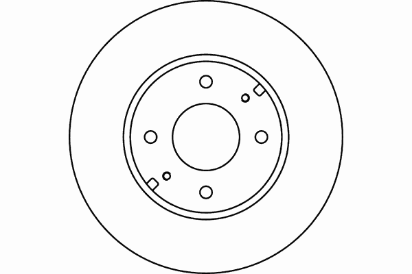 Гальмівний диск MINTEX MDC1081