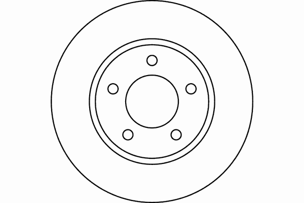 Гальмівний диск MINTEX MDC1555