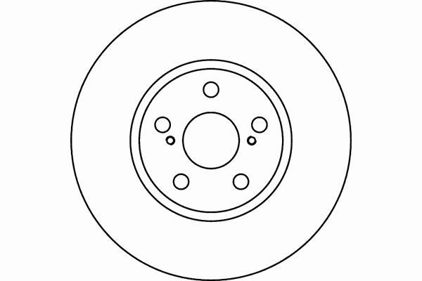 Гальмівний диск MINTEX MDC1584