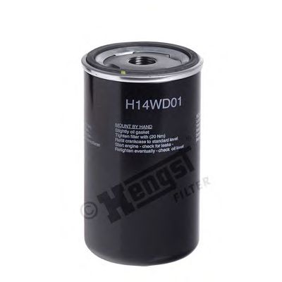 Масляный фильтр HENGST FILTER H14WD01