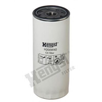 Масляный фильтр HENGST FILTER H200W40