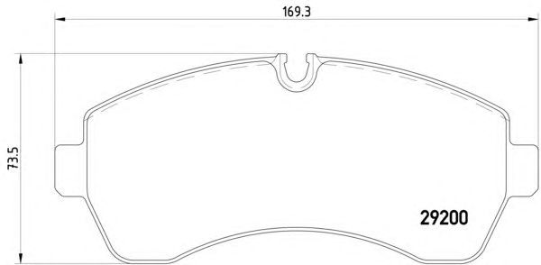 Гальмівні колодки HELLA 8DB 355 005-531