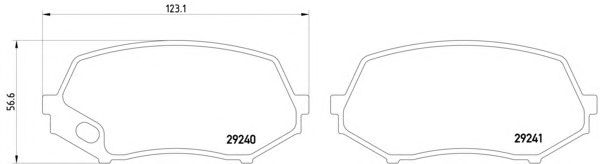 Тормозные колодки HELLA 8DB 355 005-591
