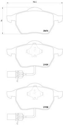 Тормозные колодки HELLA 8DB 355 008-411