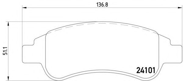 Тормозные колодки HELLA 8DB 355 011-521