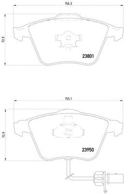 Тормозные колодки HELLA 8DB 355 011-711