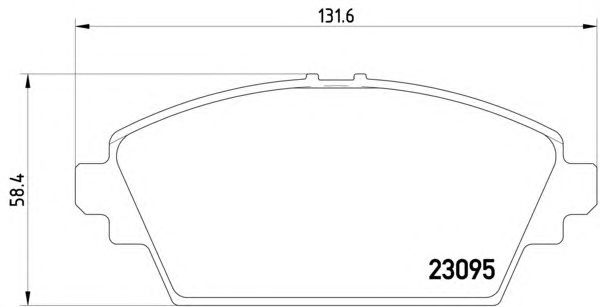 Тормозные колодки HELLA 8DB 355 011-951