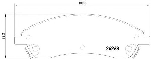 Тормозные колодки HELLA 8DB 355 012-221