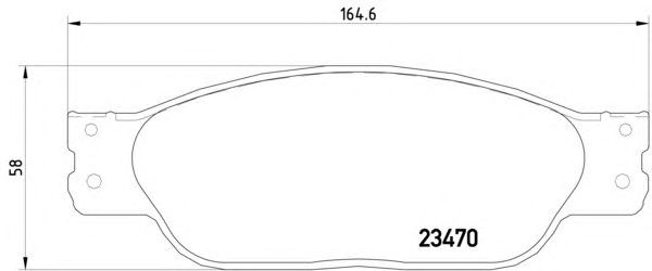 Тормозные колодки HELLA 8DB 355 006-811