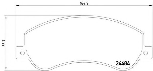 Тормозные колодки HELLA 8DB 355 015-401