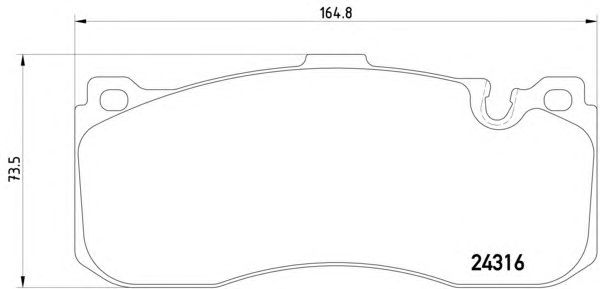 Тормозные колодки HELLA 8DB 355 014-041