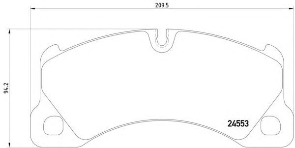 Тормозные колодки HELLA 8DB 355 014-151