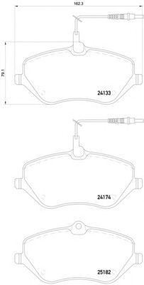 Тормозные колодки HELLA 8DB 355 015-621