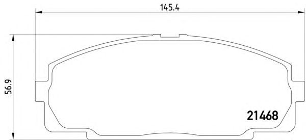 Тормозные колодки HELLA 8DB 355 016-921