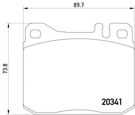 Тормозные колодки HELLA 8DB 355 017-431