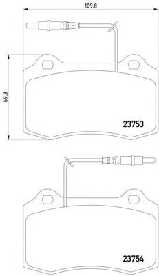 Тормозные колодки HELLA 8DB 355 018-631