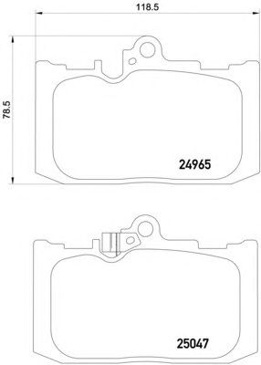 Гальмівні колодки HELLA 8DB 355 019-851