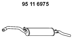 Глушник EBERSPÄCHER 95 11 6975