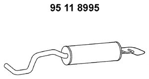 Глушитель EBERSPACHER 95 11 8995