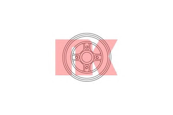 Тормозной барабан NK 252220