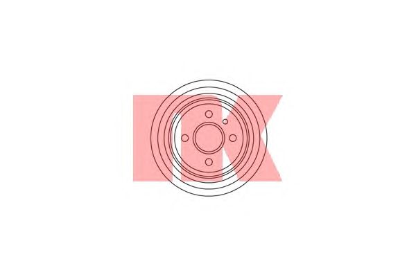 Тормозной барабан NK 259905