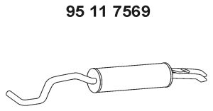Глушитель EBERSPACHER 95117569