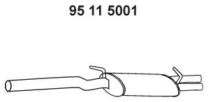 Резонатор EBERSPACHER 95 11 5001