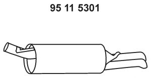 Глушник EBERSPÄCHER 95 11 5301