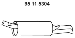 Глушник EBERSPÄCHER 95 11 5304