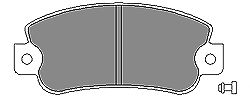 Тормозные колодки MAPCO 6179