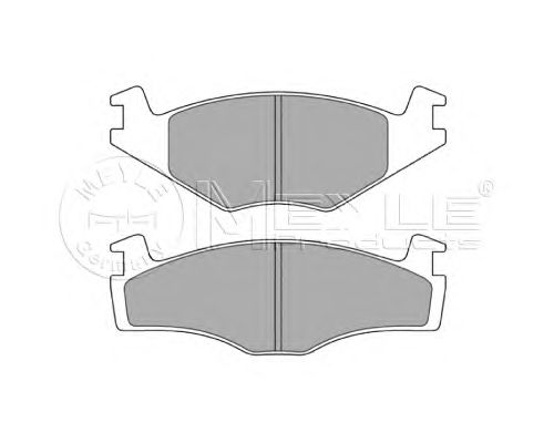 Тормозные колодки MEYLE 025 208 8719