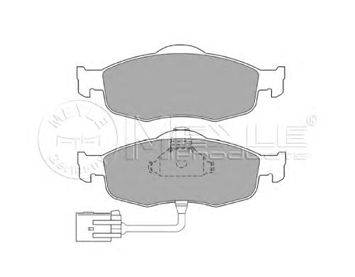 Тормозные колодки MEYLE 025 213 9618/W