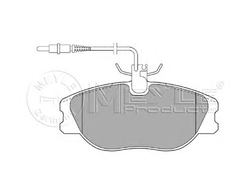 Тормозные колодки MEYLE 025 218 0119/W