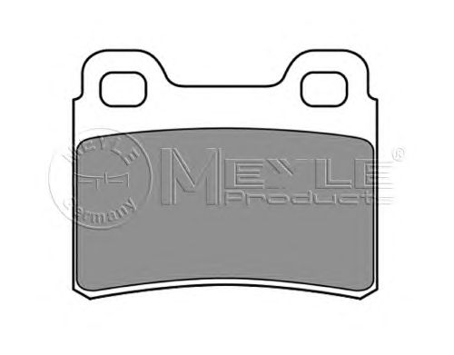 Тормозные колодки MEYLE 025 218 3215